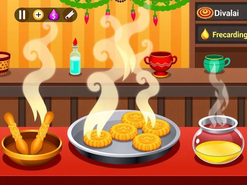 My Cafe Jalebi Journey gameplay screenshot